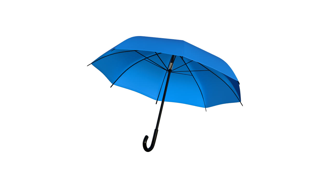 a Umbrella created and rendered in Blender
