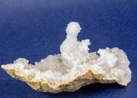 Crystal grown natural inside a geode #